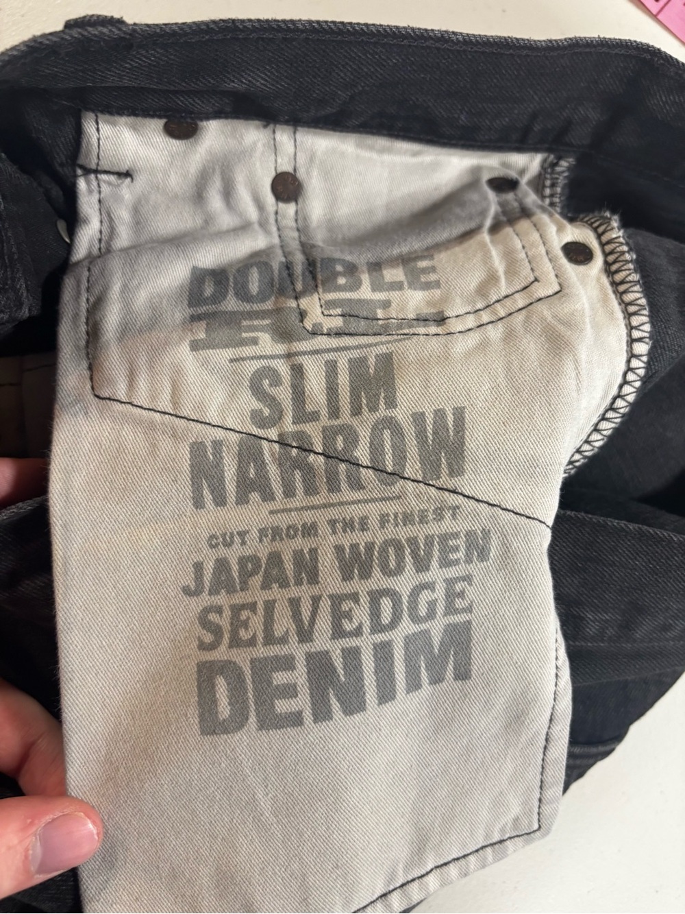 Double RL Slim Narrow Selvedge - Picture 9 of 12